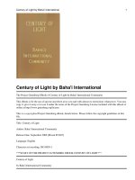 Tài liệu Century of Light docx