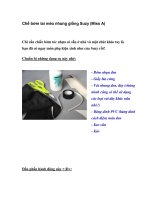 Tài liệu Chế bờm tai mèo nhung giống Suzy (Miss A) doc