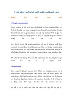 Tài liệu 5 tính năng tuyệt nhất và tệ nhất của Gmail Labs pdf
