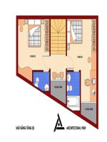 Tài liệu Nhà hình thang vuông 60 m2 doc