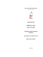 Mô hình tin cậy trong hệ tư vấn lựa chọn