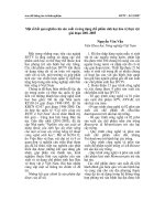 Tài liệu Một số kết quả nghiên cứu sản xuất và ứng dụng chế phẩm sinh học bảo vệ thực vật giai đoạn 2001-2005 ppt