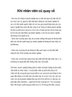 Tài liệu Khi nhân viên cũ quay về docx