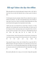 Tài liệu Bất ngờ Yahoo cho đọc thư offline doc
