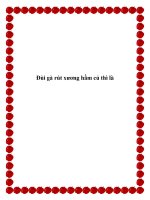 Tài liệu Đùi gà rút xương hầm củ thì là docx