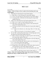 nâng cao chất lượng công tác quản trị tiêu thụ hàng hoá tại công ty cổ phần chè kim anh