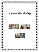 Tài liệu Làm mới cho nhà bạn doc