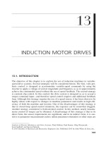 Chapter 13  induction motor drives