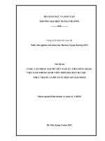 Đề tài: Cuộc vận động người việt nam ưu tiên dùng hàng việt nam trong sinh viên trên địa bàn hà nội   thực trạng và đề xuất một số giải pháp