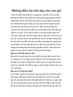 Tài liệu Những điều mẹ nên dạy cho con gái pptx