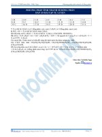 Tài liệu Phương pháp tính nhanh số đồng phân đáp án bài tập tự luyện ppt