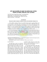 Tài liệu Kết quả nghiên cứu một số giống đậu tương trong vụ đông trên đất sau lúa mùa pptx