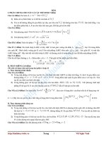 Tài liệu BỘ 40 ĐỀ ÔN THI ĐẠI HỌC - khối A môn Toán pptx