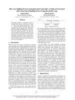 Tài liệu Báo cáo khoa học: 