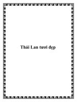 Tài liệu Thái Lan tươi đẹp docx