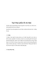 Tài liệu Top 8 thực phẩm tốt cho thận pdf