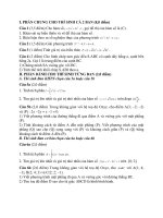 Tài liệu Đề Thi Thử Tốt Nghiệp Toán 2013 - Phần 2 - Đề 20 pptx
