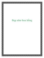 Tài liệu Đẹp như hoa hồng pptx