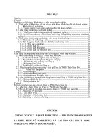 một số giải pháp mar-mix đối với công ty tnhh thép nam đô