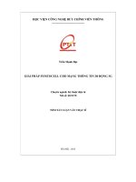 Giải pháp femtocell cho mạng thông tin di động 3g