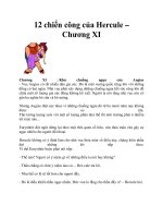 Tài liệu 12 chiến công của Hercule – Chương XI pot