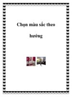 Tài liệu Chọn màu sắc theo hướng pptx