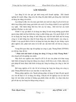 phân tích tình hình sử dụng lao động ở công ty giầy thượng đình