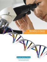 Tài liệu Biomarkers in Cancer: An Introductory Guide for Advocates pdf
