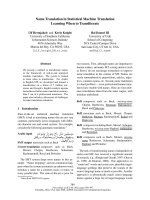 Tài liệu Báo cáo khoa học: 