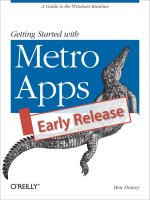 Tài liệu Getting Started with Metro Apps pptx