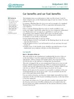 Tài liệu Car benefits and car fuel benefits doc