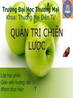 Phân tích chiến lược doanh nghiệp Pico Plaza