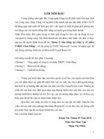 quản lý bán hàng tại công ty cổ phần tmdv vinh hằng