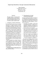 Tài liệu Báo cáo khoa học: 