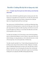 Tài liệu Tìm hiểu về những đồn đại khi sử dụng máy tính pdf