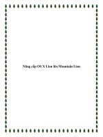Tài liệu Nâng cấp OS X Lion lên Mountain Lion potx