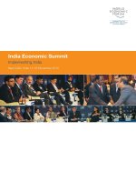 Tài liệu India Economic Summit Implementing India pptx