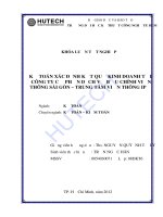 Kế toán xác định kết quả kinh doanh tại Công ty cổ phần dịch vụ bưu chính viễn thông Sài Gòn- Trung tâm viễn thông IP