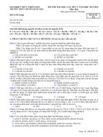 Tài liệu THI THỬ ĐẠI HỌC LẦN THỨ I NĂM HỌC 2012 - 2013 - TRƯỜNG THPT CHUYÊN QUỐC HỌC - MÃ ĐỀ THI 132 pot