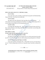 Tài liệu ĐÁP ÁN VÀ ĐỀ THI THỬ ĐẠI HỌC NĂM 2013 KHỐI C MÔN LỊCH SỬ ĐỀ SỐ 27 docx