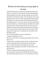 Tài liệu Đối phó với ảnh hưởng của công nghệ và văn hóa pptx