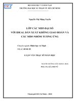 lớp các md5-đại số với ideal dẫn xuất không giao hoán và các md5-nhóm tương ứng