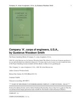 Tài liệu Company ''''A'''', corps of engineers, U.S.A., 1846-''''48, in the Mexican war doc