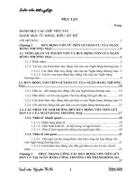 tăng cường huy động vốn tiền gửi dân cư tại ngân hàng công thương chi  nhánh đống đa