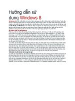 Hướng dẫn sử dụng Windows 8