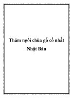 Tài liệu Thăm ngôi chùa gỗ cổ nhất Nhật Bản doc