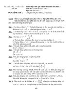 Tài liệu Đề thi HSG trên máy tính cầm tay 2012 môn toán khối 12 hệ GDTX pdf