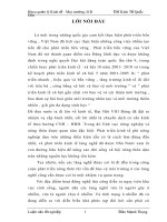 bước đầu nghiên cứu hiện trạng ô nhiễm môi trường ở làng sắt thép đa hội – bắc ninh. đề xuất việc xây dựng một mô hình phát triển bền vững cho làng nghề đa hội