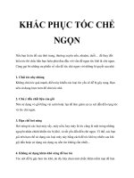 Tài liệu KHẮC PHỤC TÓC CHẺ NGỌN ppt