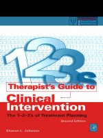 Tài liệu Therapist''''s Guide to Clinical Intervention The 1-2-3''''s of Treatment Planning pdf
